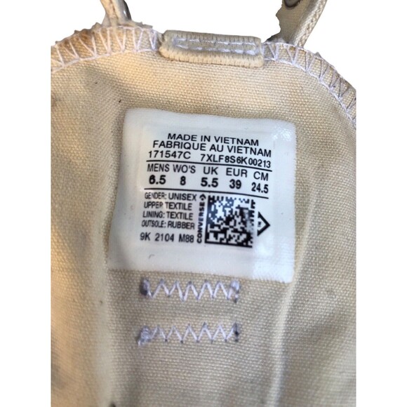 Converse Run Star Motion 171547C Unisex Light Twine/Egret/Mouse w-8 men's 6.5 - Picture 13 of 13